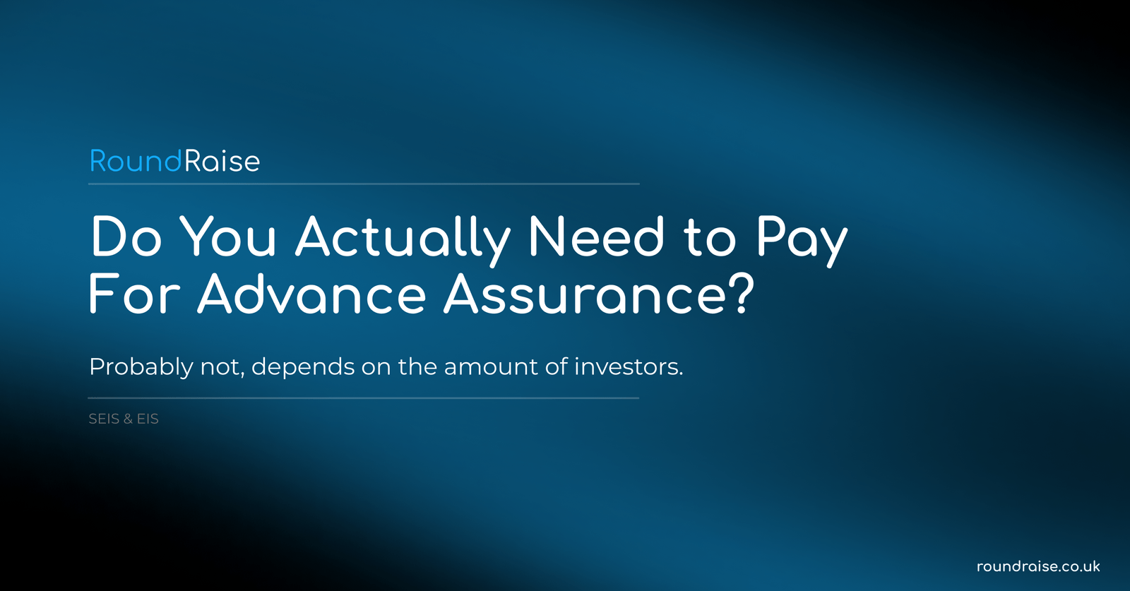 Do You Actually Need to Pay for Advance Assurance?